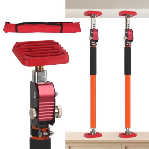 2 Pack Cabinet Jack Support Pole 35.4-63in Adjustable Telescopic Rod