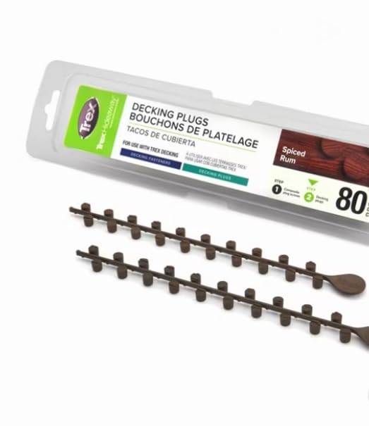 Trex Decking Plugs (80ct) (Spiced Rum 80ct) - color: Spiced Rum 80ct