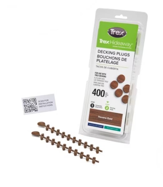 Trex Decking Plugs (400ct) (Havana Gold 400ct) - color: Havana Gold 400ct