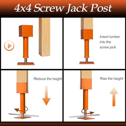 Djustable House Floor Jacks for Leveling