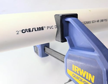 Quick-Grip Pipe Clamp Jaw Pads for Irwin Med-Duty 300 lb Trigger/Bar Clamps USA