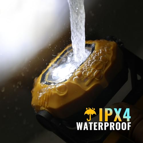 Easymaxx Rechargeable Magnetic Work Light 2 Pack, 1500LM LED Flashlight