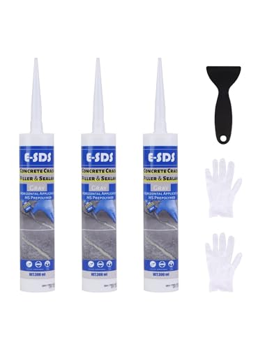 E-SDS Cement Crack Filler Self Leveling, Concrete Driveway Repair Sealant