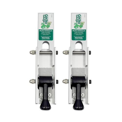 PacTool Gecko Gauge Artisan Kit - 5/8" Fiber Cement Siding & Hardie HZ6 - size: 5/8” Thickness for Hardie Artisan Siding, style: ALUMINUM
