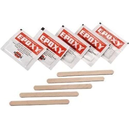 Hardman Double Bubble Red (#04001) Extra Fast Setting 3-5 Minute Epoxy - 5 Pack