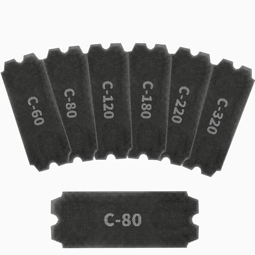 18PCS Drywall Sanding Screen Mesh Sandpaper Grit 60 80 120 180 220 320 - size: 60 80 120 180 220 320Grit-18pcs