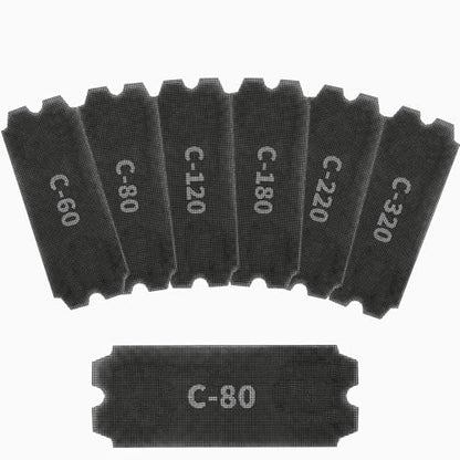 18PCS Drywall Sanding Screen Mesh Sandpaper Grit 60 80 120 180 220 320 - size: 60 80 120 180 220 320Grit-18pcs