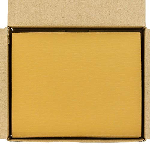 Dura-Gold Premium 1/4 Sheet Gold Sandpaper Sheets, 3000 Grit (Box of 20) - size: 3000-Grit