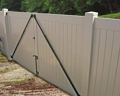 Vinyl Fence Gate Anti-Sag Kit (White) - color: White