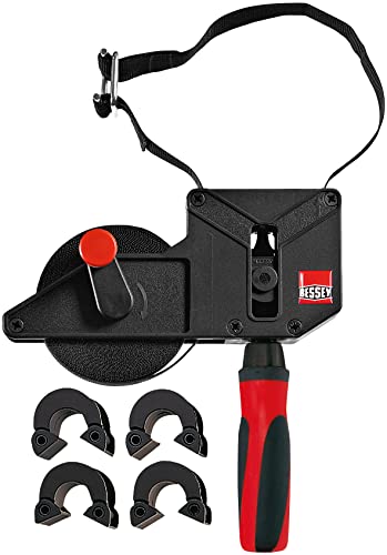 BESSEY VAS-23+2K, 23 ft Variable Angle Strap Clamp with 4 Clips - size: 23'