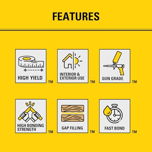 Stanley FA190P Subfloor Adhesive (2x24 Oz) – Polyurethane Expanding Foam Construction Adhesive with Strong Bonding for Wood, Concrete, Metal – High Coverage | Gun&Cleaner NOT Included | 2 Pack - size: Sub Floor Adhesive, style: 2 Pack
