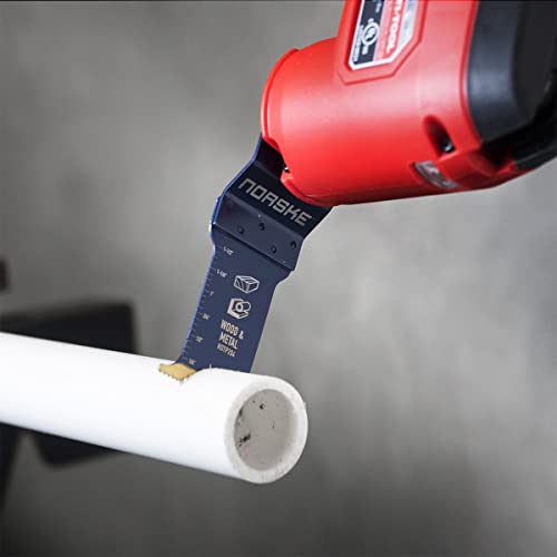 Norske Tools NOTP204 1-1/4 inch Metal Flush Cut Titanium Oscillating Multi Tool Accessory Blade - style: Titanium 1-1/4