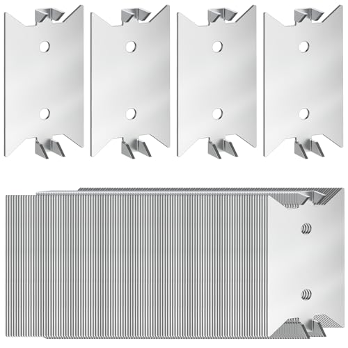 300 Pcs Nail Plates, 1.5 x 2.5 Inch Nail Plates for Wood Studs, Nail Plates Electrical for Protection Plumbing Wiring - size: (300 pcs)1.5x2.5Inch