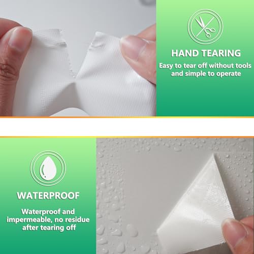 White Window Weather Sealing Tape, AC Seal Air Conditioner Waterproof