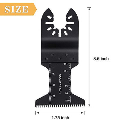 60PCS Oscillating Tool Saw Blades Universal Quick Release Blade Kit