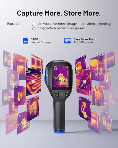 TOPDON TC004 3.5" Thermal Imaging Camera, -4°F~1022°F Temp Range - size: TC004: IR Camera