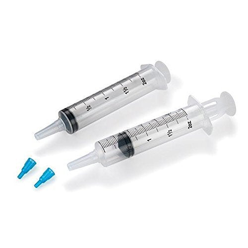 System Three 60cc Graduated Syringe, 2-Pack - size: 2 Count (Pack of 1)