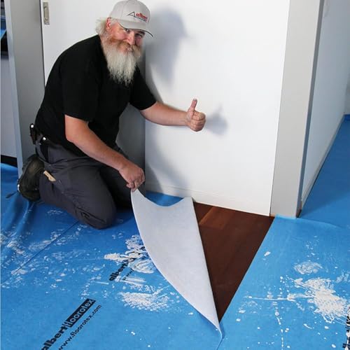 Albert Floorotex Blue All Purpose Temporary Floor Protection - 560 sqft (40" x 168') Roll - size: 560sq/ft