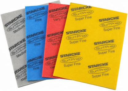STARCKE Premium High Flex Contour Sanding Pad Sponges - for Wood, Auto Body, Paint, Plastics, and Metal (20 Pack, Multi Grits) - color: Multi Grit, size: 20 Pack