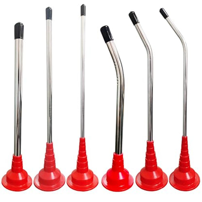 6 PCS Long Sausage Glue Nozzles
