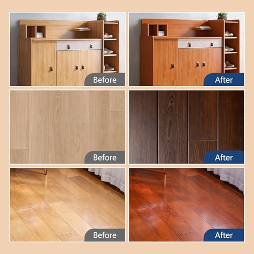 Advanced Wood Stain & Sealer, (Redwood, 32oz/1Kg), Enhances Wood Grain, Waterproof, Flexible, Crack Resistant, Weather Resistant, Non-Toxic Environmentally Friendly - color: Redwood, size: 32 oz