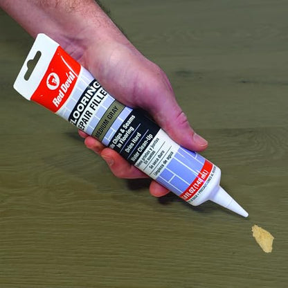 Red Devil 056050 Flooring Repair Filler, 5 oz., Medium Gray, 4 Pack - color: Medium Gray, size: Pack of 4