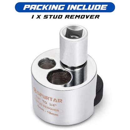 Spurtar 1/2'' Drive Stud Remover Bolt Extractor Nut Splitter 1/4" to 3/4"
