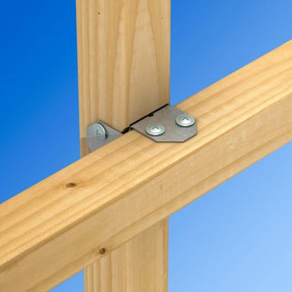 Simpson Strong-Tie RTB22 RTB 20-Gauge Galvanized Rigid Tie Bracket for 2X Post, 2X Joist - size: 1 Each