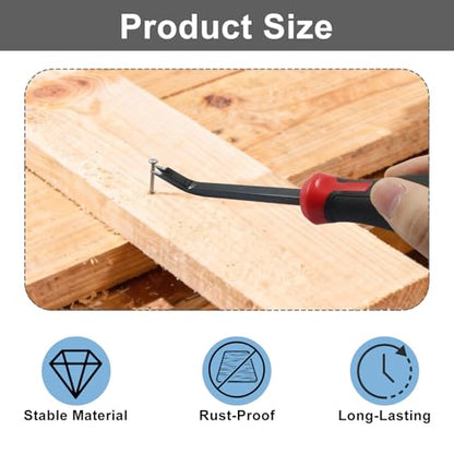 Heavy Duty Staple Remover, Red, 1 Pack - color: Red