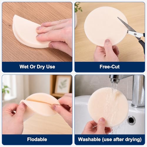 10Pcs 3 Inch Hook and Loop Sponge Sanding Disc, 400 Grit - size: 3 Inch 400 Grit
