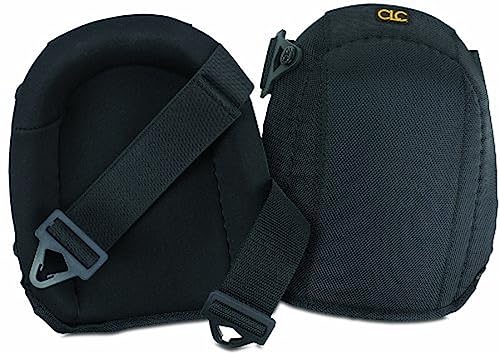 CLC Custom Leathercraft 342 Heavy-Duty Flooring Kneepads , Black