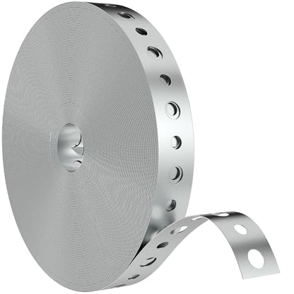 Galvanized Metal Pipe Strap 3/4-Inch x 100-Feet 24-Gauge