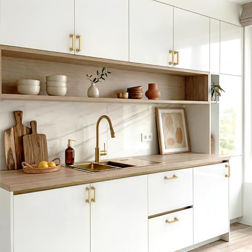 10 Pack 3 Inch Champagne Bronze Cabinet Pulls, Kitchen Hardware - color: Champagne Bronze, size: 3" Hole Center
