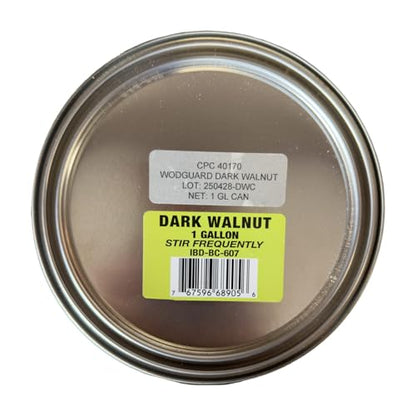 Woodguard Exterior Wood Preservative and Finish, 1 Gallon, Dark Walnut