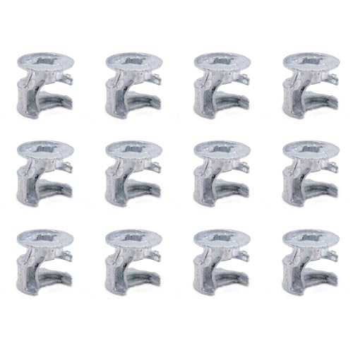 ReplacementScrews Billy Bookshelf Hardware Kit Compatible with IKEA (131372, 119081, 101351, 118331) - All Cams, Dowels & Pins/Pegs Needed for Assembly