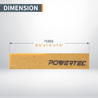 POWERTEC 110344 9 Inch PSA Sanding Discs & Abrasive Cleaning Stick Set | Assorted Sandpaper 30PK - 5 Each of 60,80,100,120,180,240 Grits for Drywall, Woodworking, Random Orbital Sanders, DA Sanders - style: 60-240 Grits, w/ Cleaning Stick