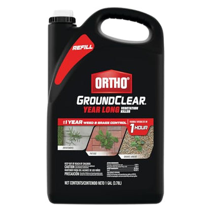 Ortho GroundClear Year Long Vegetation Killer Refill, 1 gal. - size: 1 gal., style: Refill