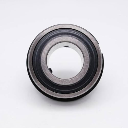 SER207-20 (1-1/4") Bore Spherical Insert Bearing, Set Screw Lock, Wide Inner Ring, Standard Duty, 52100 High Carbon Steel