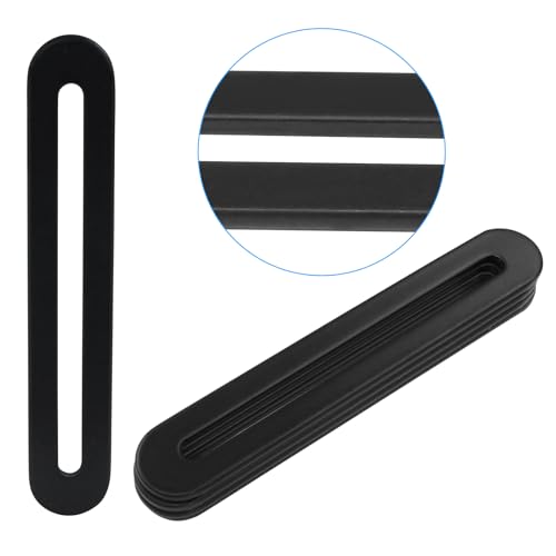 Adjustable Flat Mending Plate 110mm/4.33 Inch 8 Pcs Black - size: 110mm/4.33 Inch,Black
