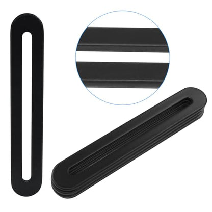 Adjustable Flat Mending Plate 110mm/4.33 Inch 8 Pcs Black - size: 110mm/4.33 Inch,Black