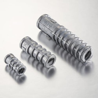 Wensilon(30pcs) 1/2 * 1-3/4 Lag Shield Anchor Long Zinc Alloy Bolts Concrete Anchors, Zinc Alloy Masonry Anchors Hole - size: 1/2*1-3/4