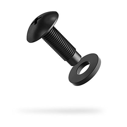 AC Infinity Carbon Steel 12/24 Rack Screws and Nylon Washers - size: ['12-24']