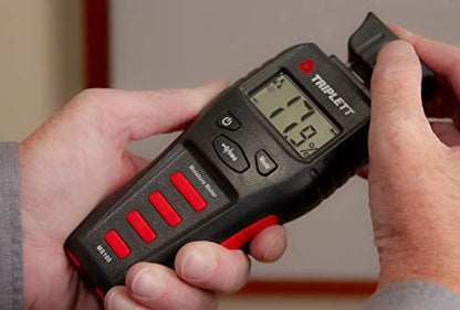 Triplett Pin Moisture Meter for Wood and Building Materials with Audible Indicator (MS100)
