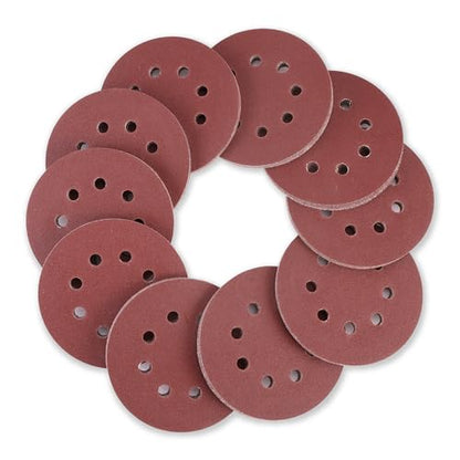 WORKPRO Sanding Discs, 5-Inch 120 Grit 8-Hole Hook and Loop, 100 Pack - style: 100PCS 5 Inch 120 Grit