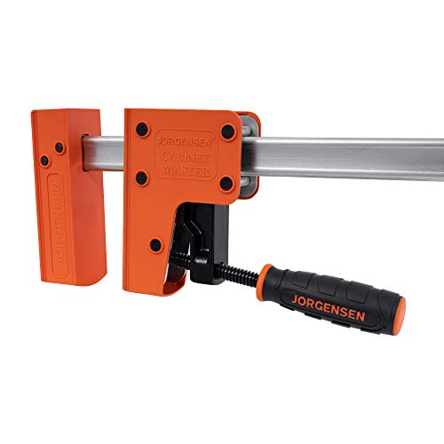 JORGENSEN 8024 Cabinet Master 24 Inch 90 Degree Parallel Steel Bar Clamp