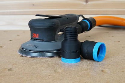 ToolCurve's Hose Adapter Compatible with 3m Xtract Sander (1-1/4" Hose) - size: 1-1/4" Hose