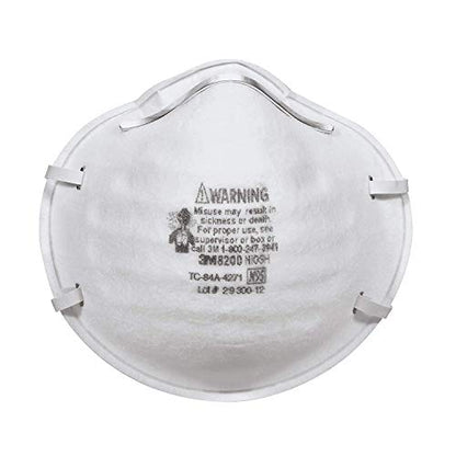 3M COMPANY 8200HB5-A 10PK SandFBG Respirator