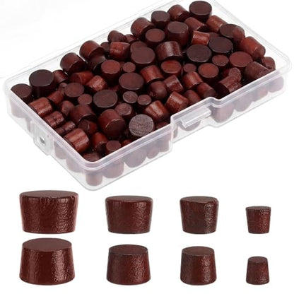 Bucherry 120 Pieces 4 Sizes Wood Plugs, Chic Style - style: Chic Style