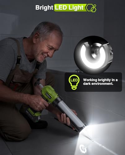 Taskstar Cordless Caulking Gun Compatible with Makita 18V Battery10-10.5 Oz - size: Brushed Motor +1 Battery