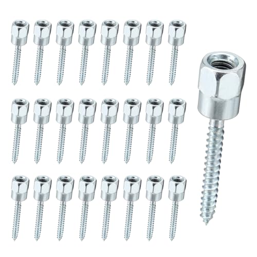 3/8" Vertical Rod Anchor Screw 1/4" x 2", Threaded Rod Anchor Screw Fitting